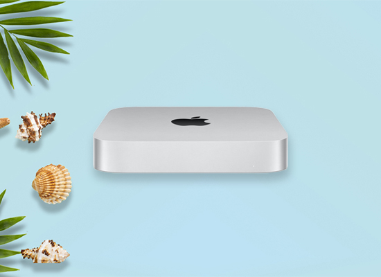 mac mini in white colour uploaded on rental solutions