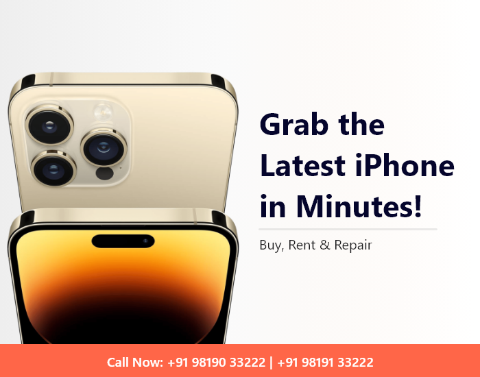 Grab the latest iPhone in minutes at Rental Bunny in Mumbai or pan India.
