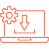 pre-installed software graphical representation used on Laptops on Rent in Bangalore