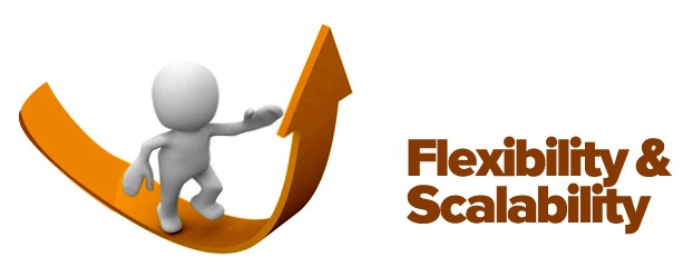 Flexibility and scalability