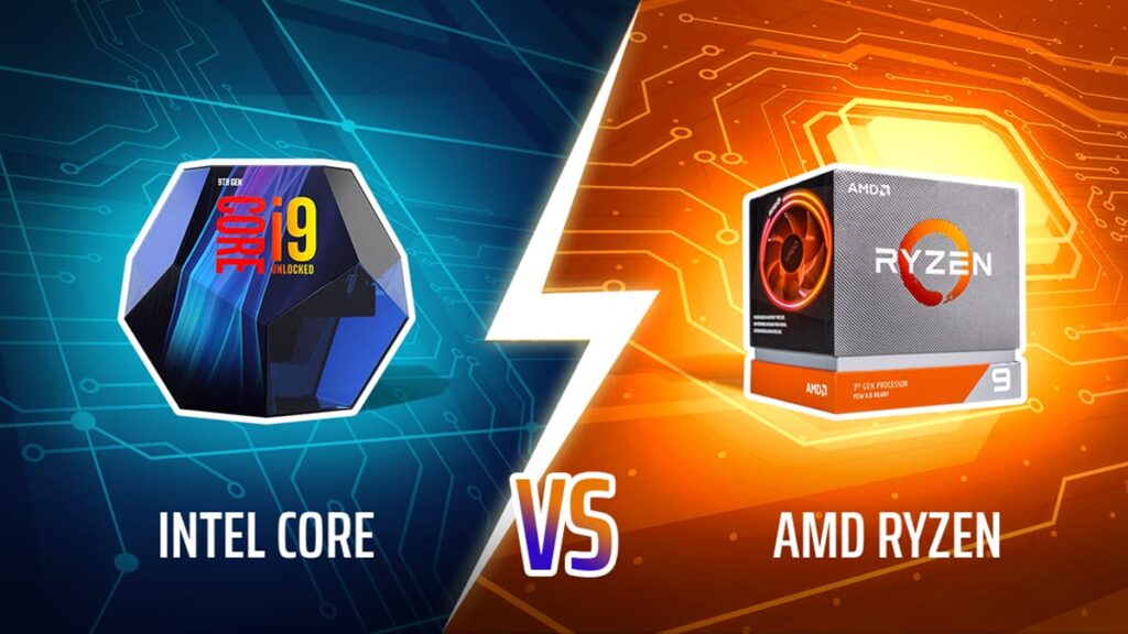 feature image for our blog - Intel vs AMD Ryzen Processors: Which one is better for you?