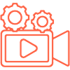 icon for media and production