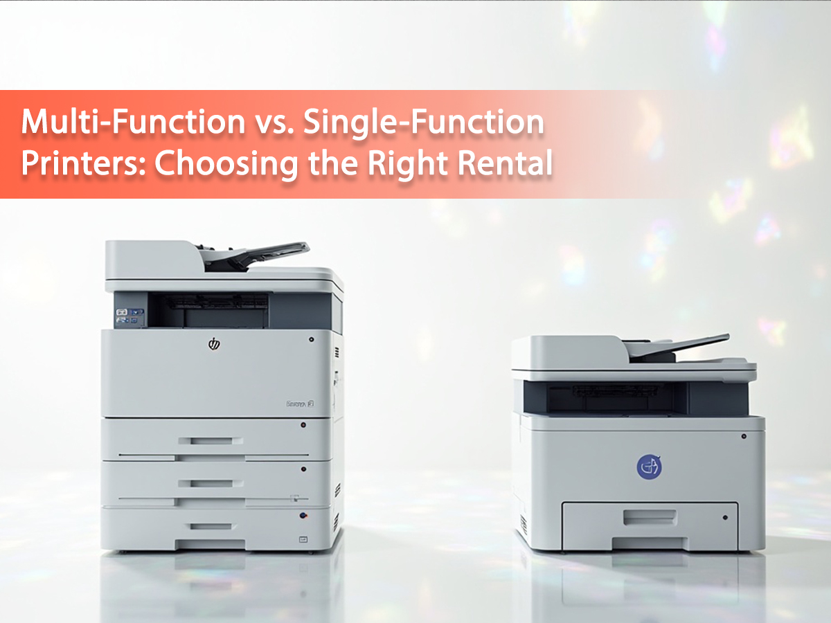 Multi-Function vs. Single-Function Printers: Choosing the Right Rental