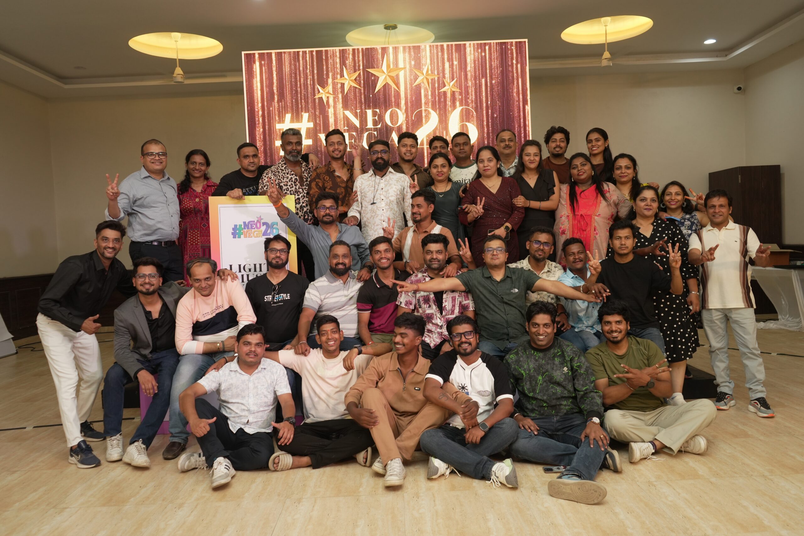 Rental Bunny team group photo during annual company picnic event
